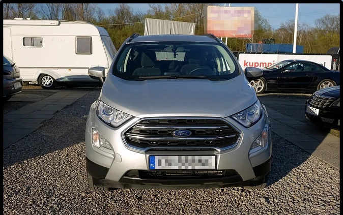 Ford EcoSport cena 67990 przebieg: 65283, rok produkcji 2019 z Głowno małe 326